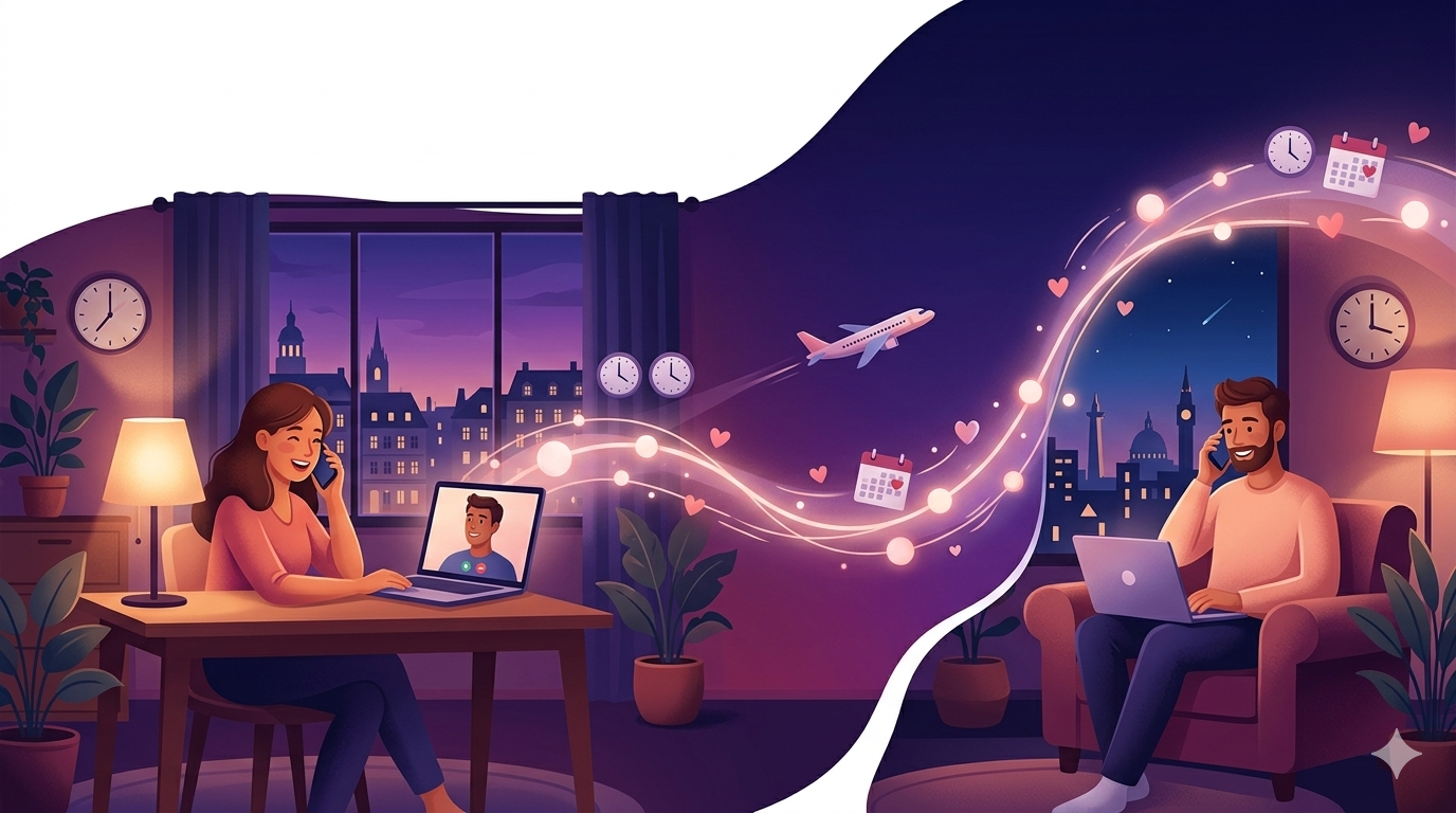 How to Keep the Connection Alive in a Long-Distance Relationship