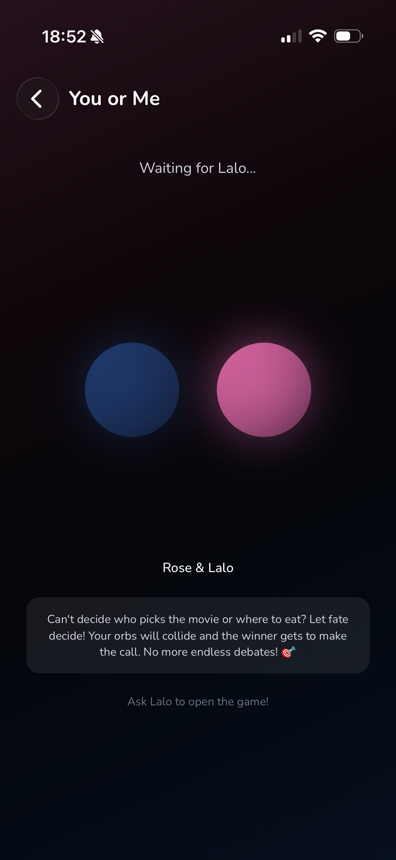 Communication screenshot